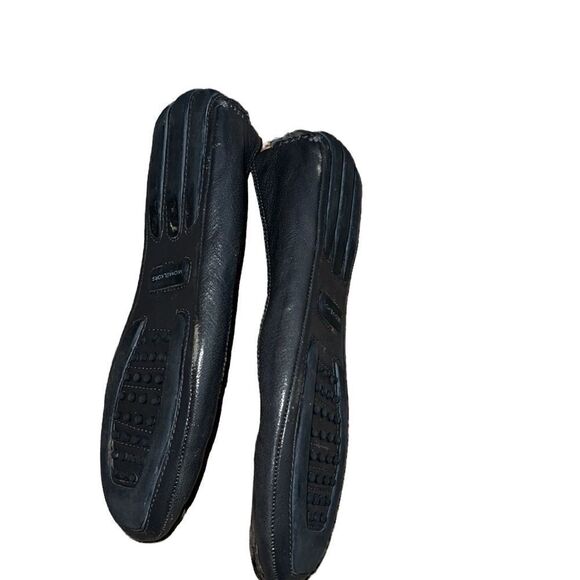 Michael Michael Kors Gray Leather Flat Shoes Size 6 M - Picture 4 of 5